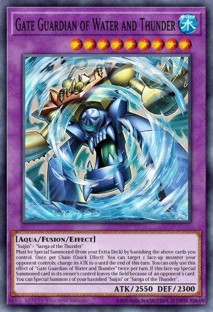 Card Image: Gate Guardian of Water and Thunder