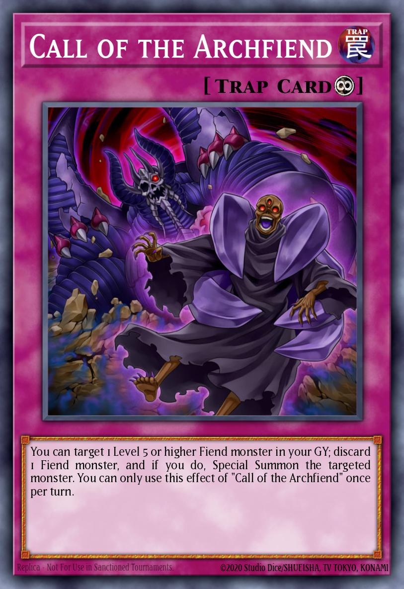 Card Image: Call of the Archfiend