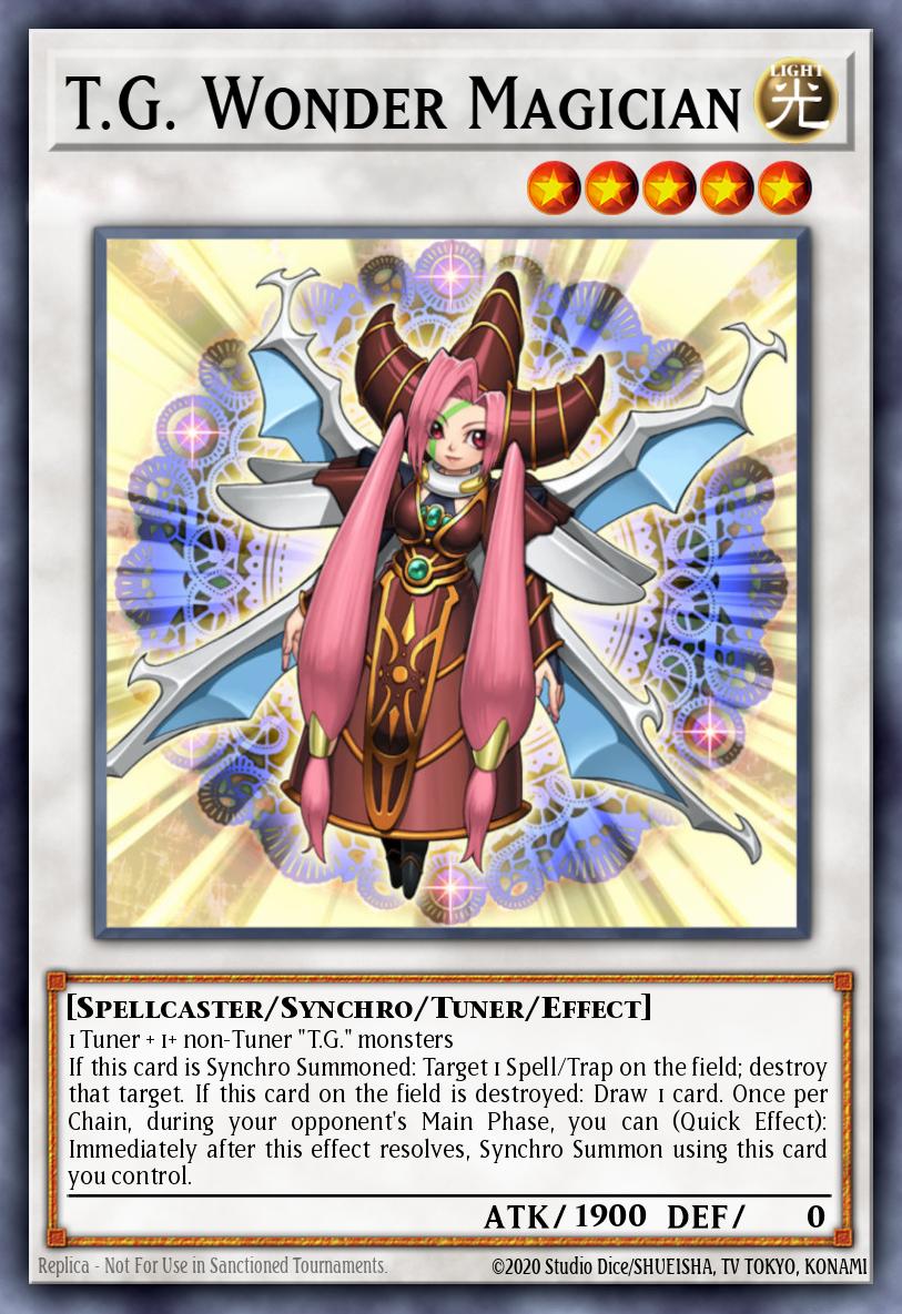 Card Image: T.G. Wonder Magician