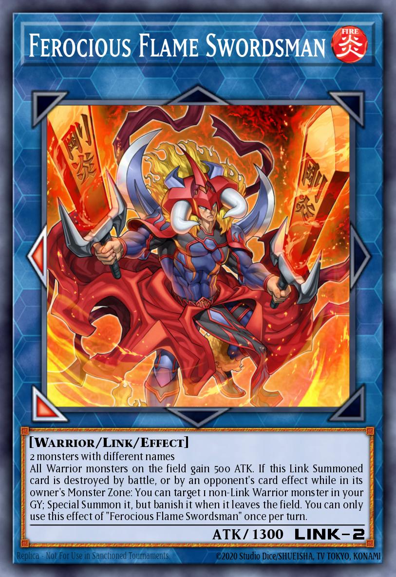 Card Image: Ferocious Flame Swordsman