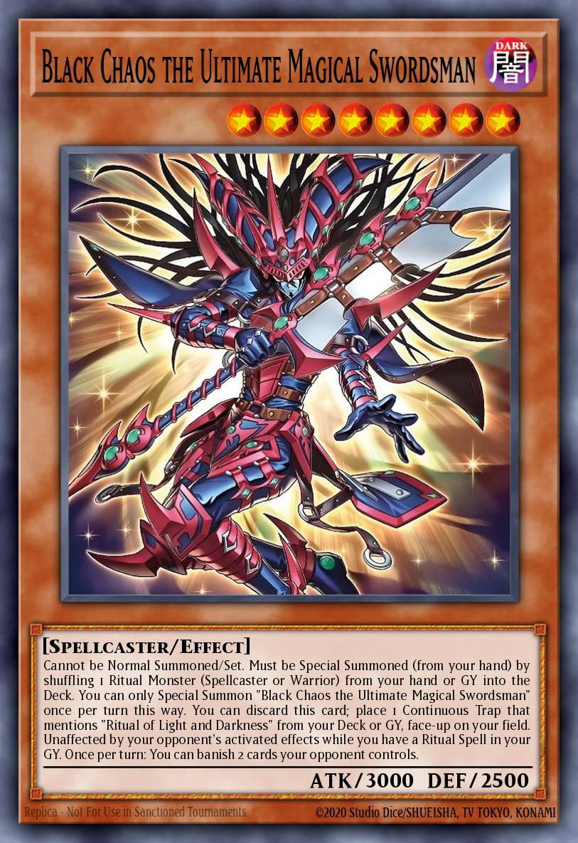 Card Image: Black Chaos the Ultimate Magical Swordsman