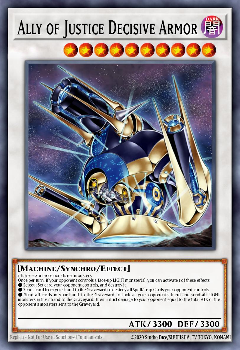 Card Image: Ally of Justice Decisive Armor