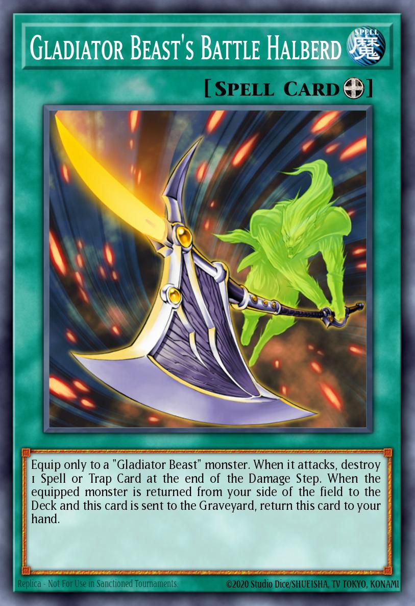 Card Image: Gladiator Beast's Battle Halberd