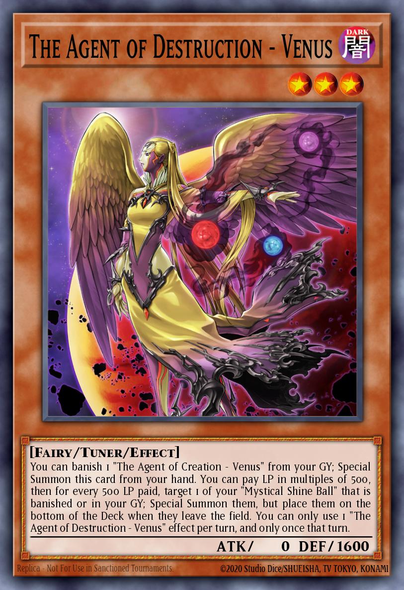 Card Image: The Agent of Destruction - Venus