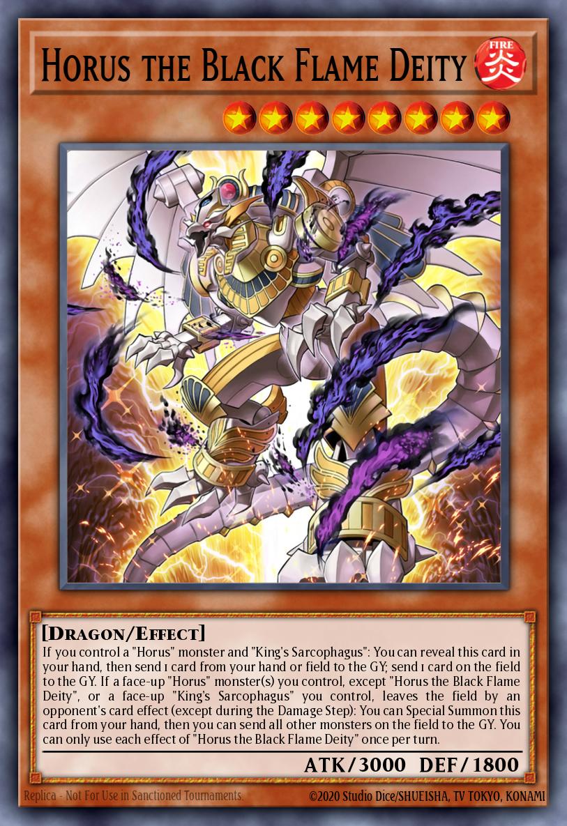 Card Image: Horus the Black Flame Deity