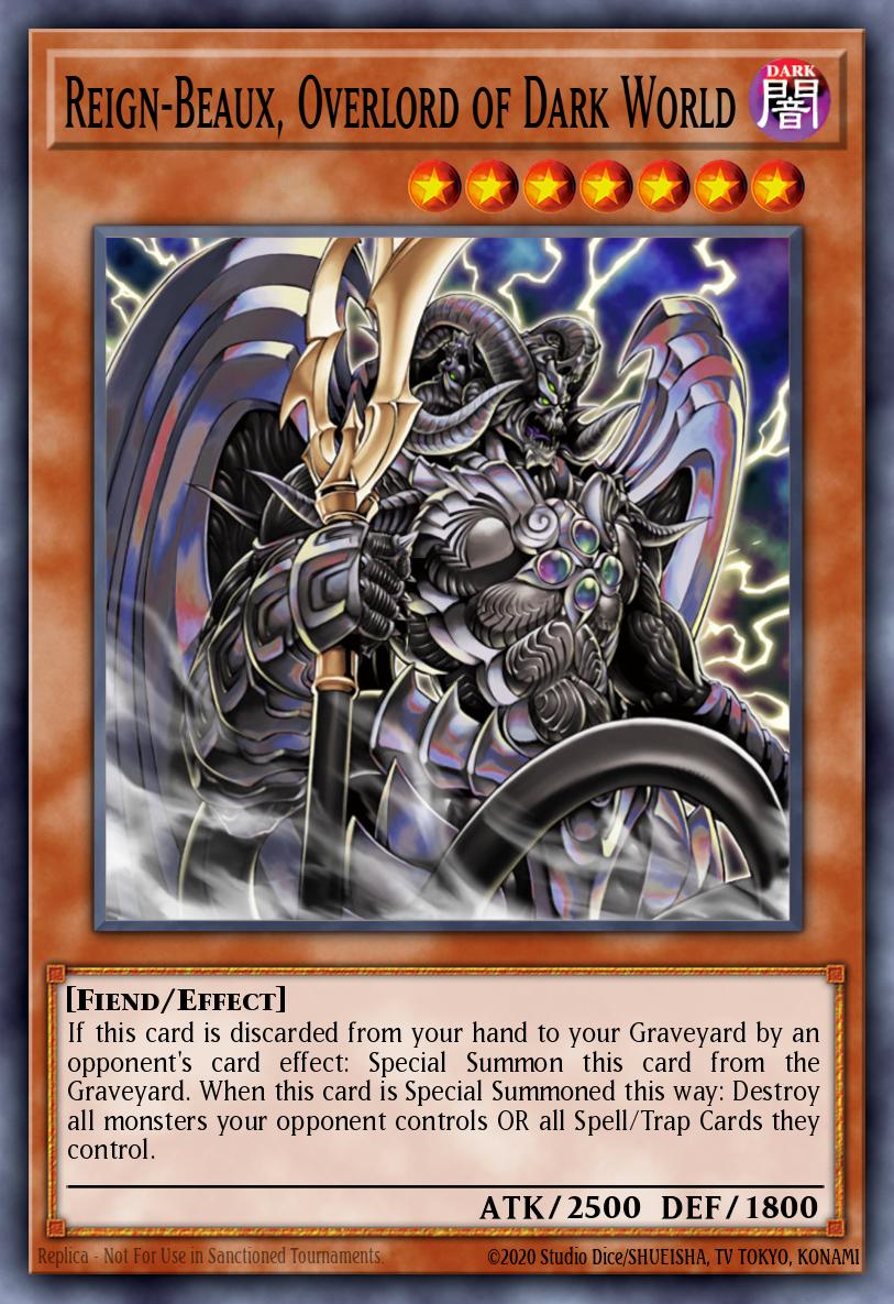 Card Image: Reign-Beaux, Overlord of Dark World