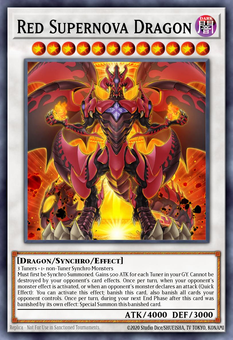 Card Image: Red Supernova Dragon