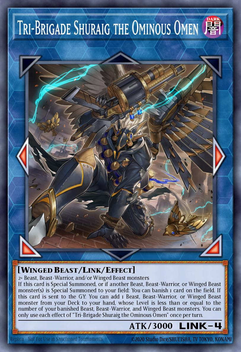 Card Image: Tri-Brigade Shuraig the Ominous Omen