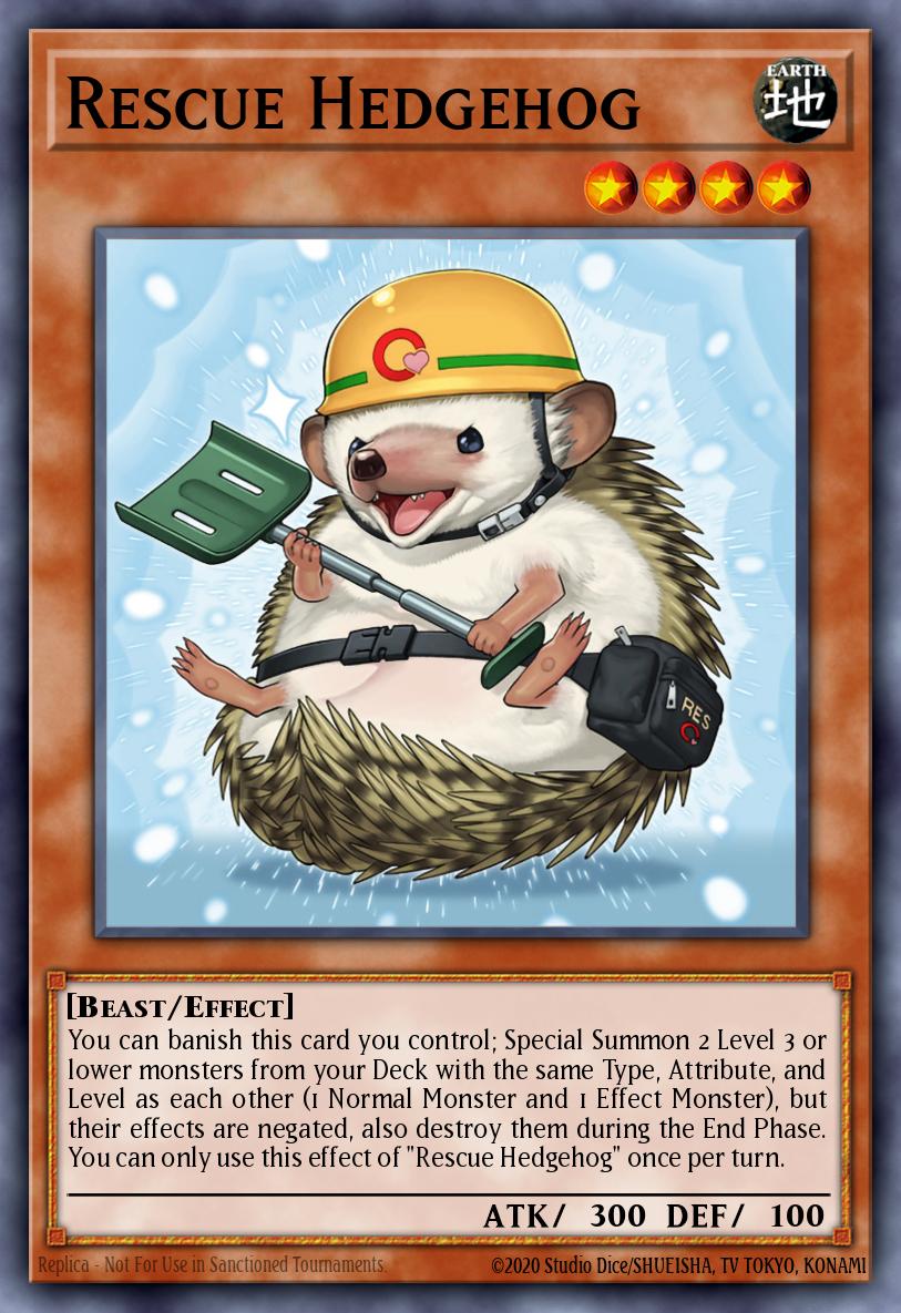 Card Image: Rescue Hedgehog