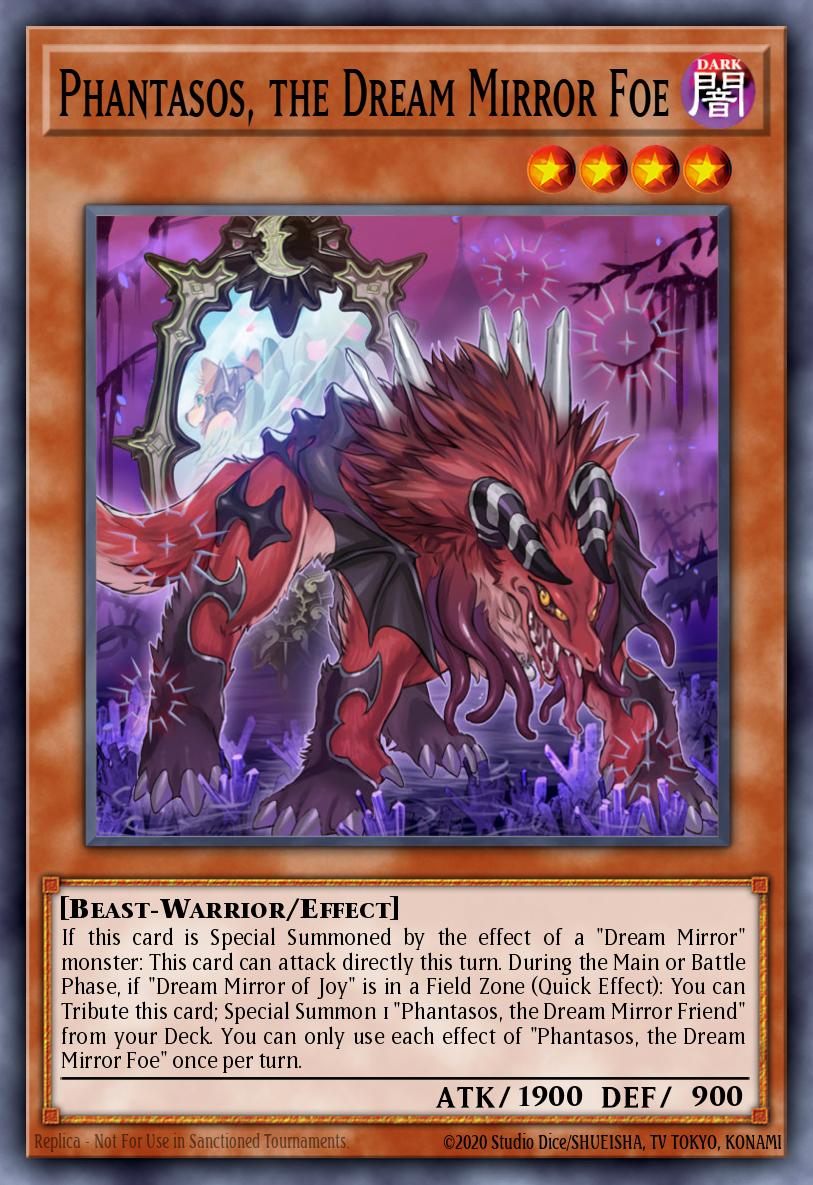 Card Image: Phantasos, the Dream Mirror Foe