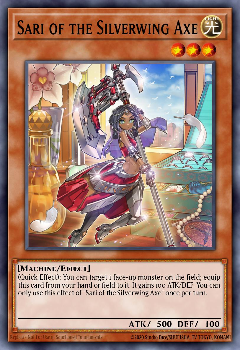Card Image: Sari of the Silverwing Axe
