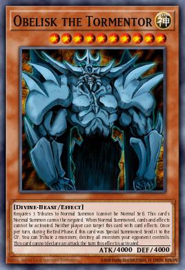 Card Image: Obelisk the Tormentor