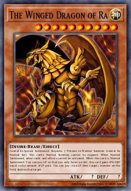 Card Image: The Winged Dragon of Ra
