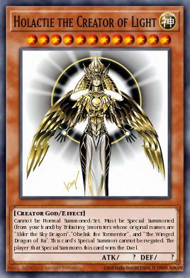 Card Image: Holactie the Creator of Light