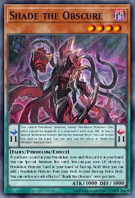Card Image: Shade the Obscure