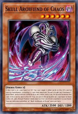 Card Image: Skull Archfiend of Chaos