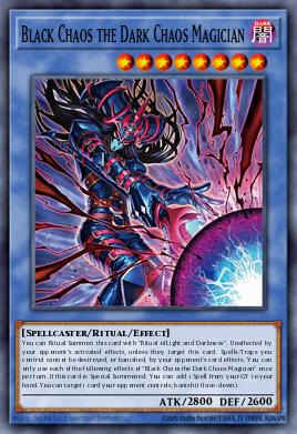 Card Image: Black Chaos the Dark Chaos Magician
