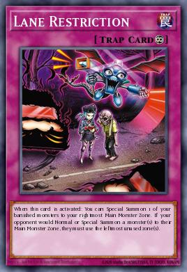 Card Image: Lane Restriction