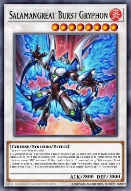 Card Image: Salamangreat Burst Gryphon