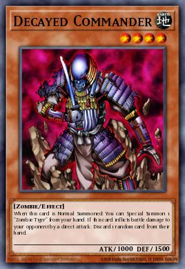 Card Image: Decayed Commander