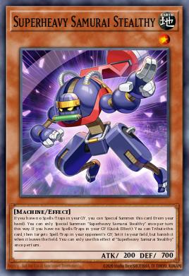 Card Image: Superheavy Samurai Stealthy