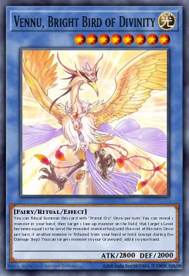 Card Image: Vennu, Bright Bird of Divinity