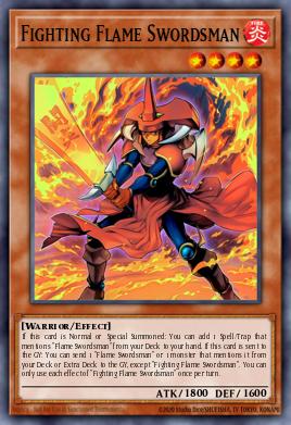 Card Image: Fighting Flame Swordsman