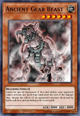 Card Image: Ancient Gear Beast