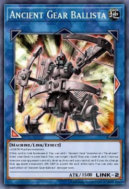 Card Image: Ancient Gear Ballista