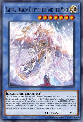 Card Image: Saffira, Divine Dragon of the Voiceless Voice