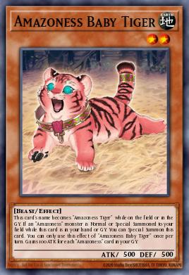 Card Image: Amazoness Baby Tiger