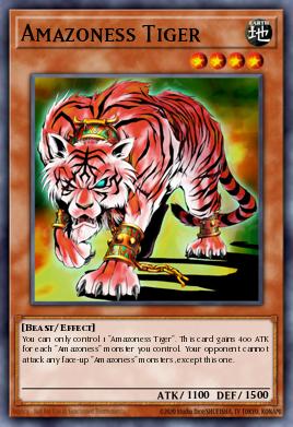 Card Image: Amazoness Tiger