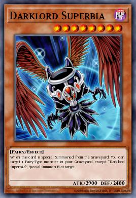 Card Image: Darklord Superbia