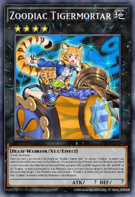 Card Image: Zoodiac Tigermortar