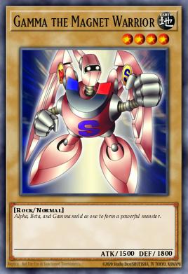 Card Image: Gamma the Magnet Warrior