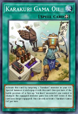 Card Image: Karakuri Gama Oil