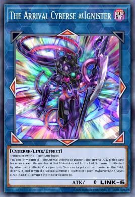 Card Image: The Arrival Cyberse @Ignister