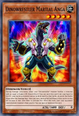 Card Image: Dinowrestler Martial Anga