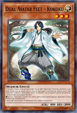 Card Image: Dual Avatar Feet - Kokoku