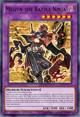 Card Image: Meizen the Battle Ninja