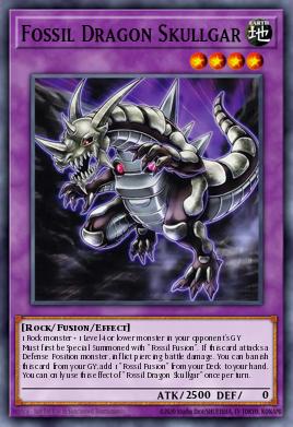 Card Image: Fossil Dragon Skullgar