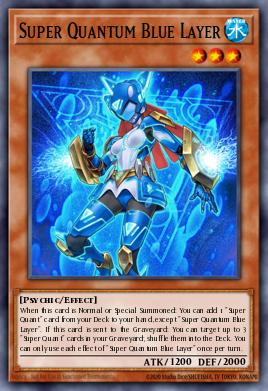 Card Image: Super Quantum Blue Layer
