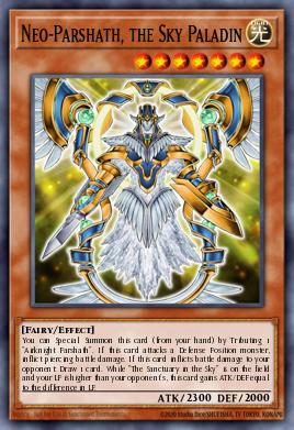Card Image: Neo-Parshath, the Sky Paladin