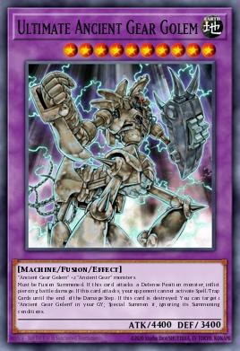 Card Image: Ultimate Ancient Gear Golem