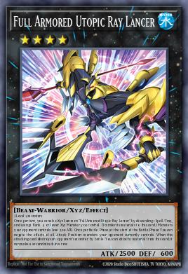 Card Image: Full Armored Utopic Ray Lancer