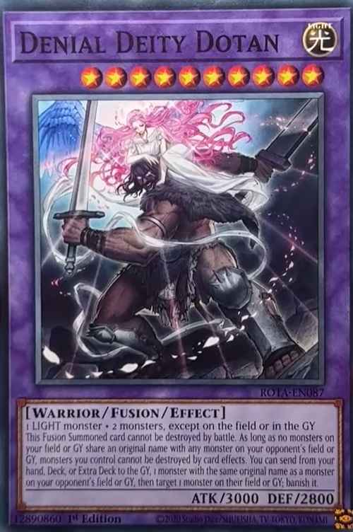 Card Image: Denial Deity Dotan
