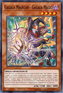 Card Image: Gagaga Magician - Gagaga Magic
