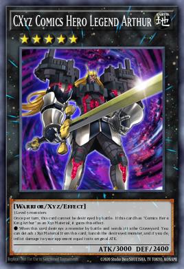 Card Image: CXyz Comics Hero Legend Arthur