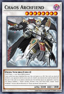 Card Image: Chaos Archfiend