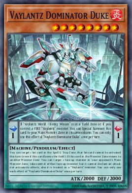 Card Image: Vaylantz Dominator Duke